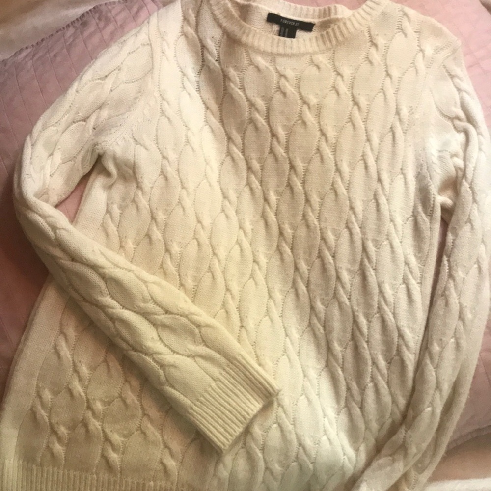 White sweater